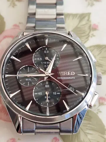 WIRED CHRONOGRAPH 블랙