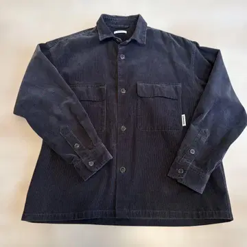 BAYFLOW 코듀로이 자켓 네이비 브라운