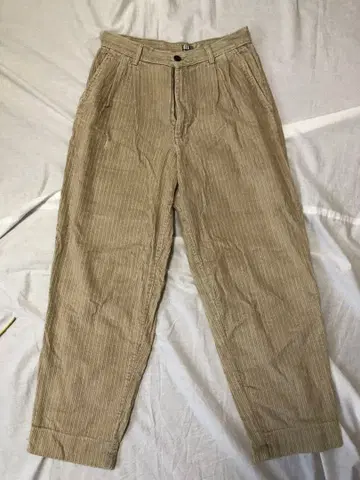 C.I.T.Y. STREETS 베이지 코듀로이 팬츠