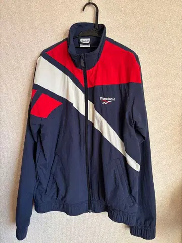 리복 클래식 나일론 자켓 네이비