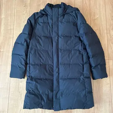 유니클로 다운 코트 남성용 L 심리스