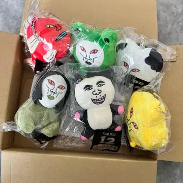 오로친유 봉제 인형 키링 컴플리트 세트