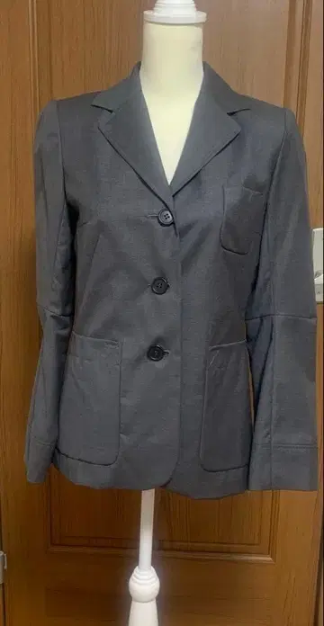 NATALIE VALENTINY 테일러 자켓 차콜 그레이 M 사이즈