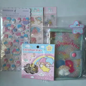 리틀 트윈 스타 링 바인더 블루 오하지키 씰 키라푸쿠