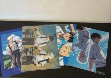 빛이 죽은 여름 클리어 파일 세트 5매