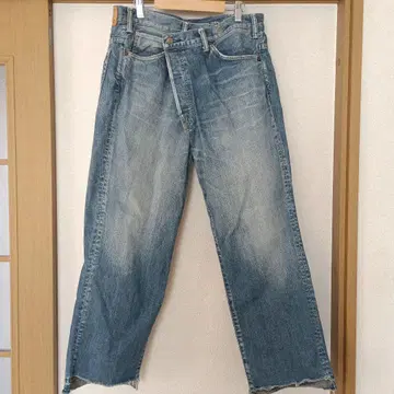 45R 라이 데님 크로스오버 팬츠 [ 32 ]