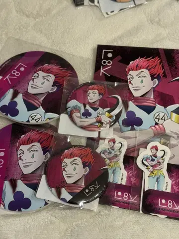 HUNTER x HUNTER 히소카 web 복권 굿즈