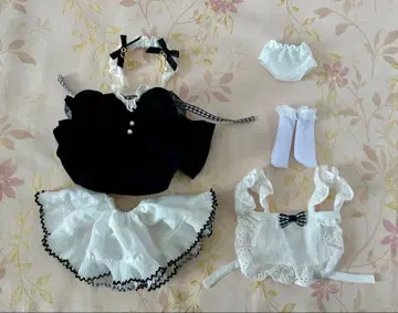 인형 의류 메이드 미니 원피스 tinyfox 사이즈 1/6 아웃핏