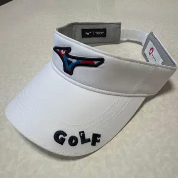 미즈노 골프 바이저 화이트 오사카 만박 미야쿠미야쿠 콜라보