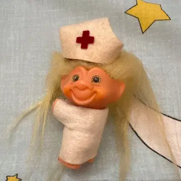 클립 인형 트롤 인형 트롤 인형 간호사 트롤 간호사 인형