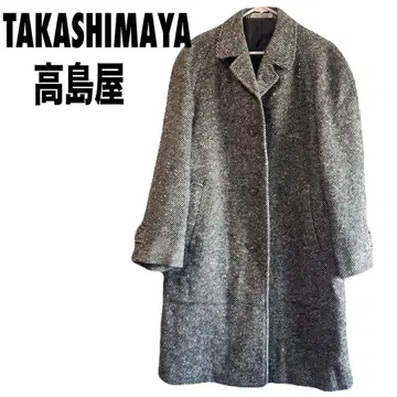 TAKASHIMAYA 타카시마야 트위드 코트 루즈핏