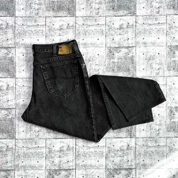 94 Lee USA제 블랙 데님 팬츠 205 w36