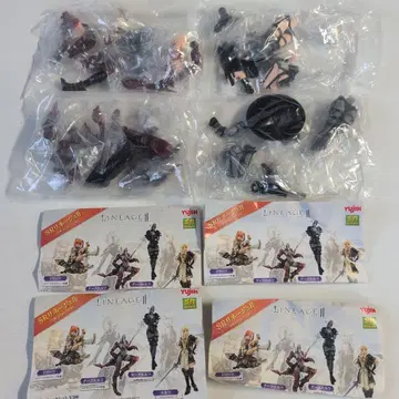 LINEAGE II SR 리니지2 다크 엘프 버전 차이 4체 2007년