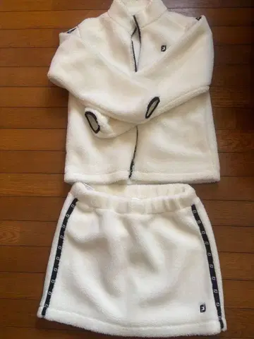 FJ 플리스 자켓 & 스커트 세트