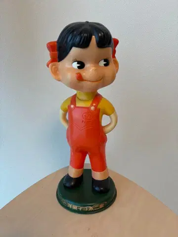 페코짱 인형 고개 까딱 레트로 당시품