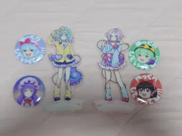 코메이지 사토리 코이시 아크릴 스탠드, 캔뱃지 세트