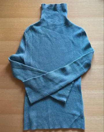 DEMYLEE 블루 터틀넥 스웨터