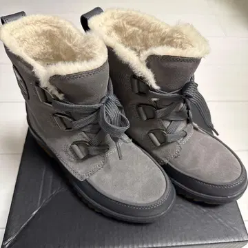 SOREL 방수 스웨이드 부츠 그레이