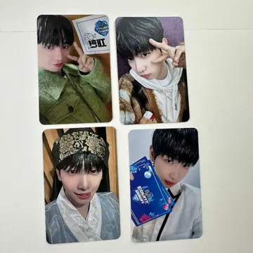 BOYNEXTDOOR MC 공개방송 사전녹화 트레이딩 카드