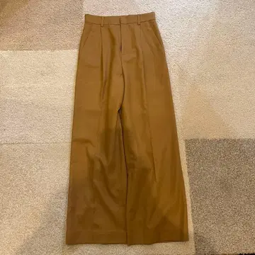 23구 30 작은 사이즈 울 와이드 팬츠