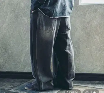 데님 패치워크 팬츠