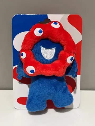 만박 미야쿠미야쿠 봉제 인형 배지 EXPO2025 핀 배지