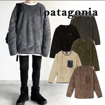 patagonia 로스 가토 크루 플리스 M 브라운