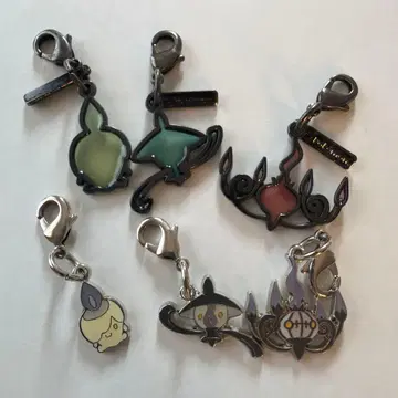 포켓몬 키링 6개 세트 샹델라