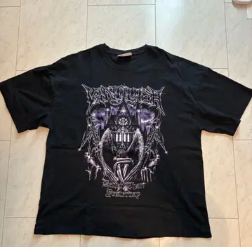 VANQUISH 블랙 T셔츠 L