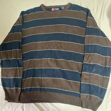 CHAPS 스트라이프 니트 스웨터