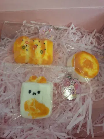 [ 새상품 ] 빵 스퀴즈 3개 묶음 판매