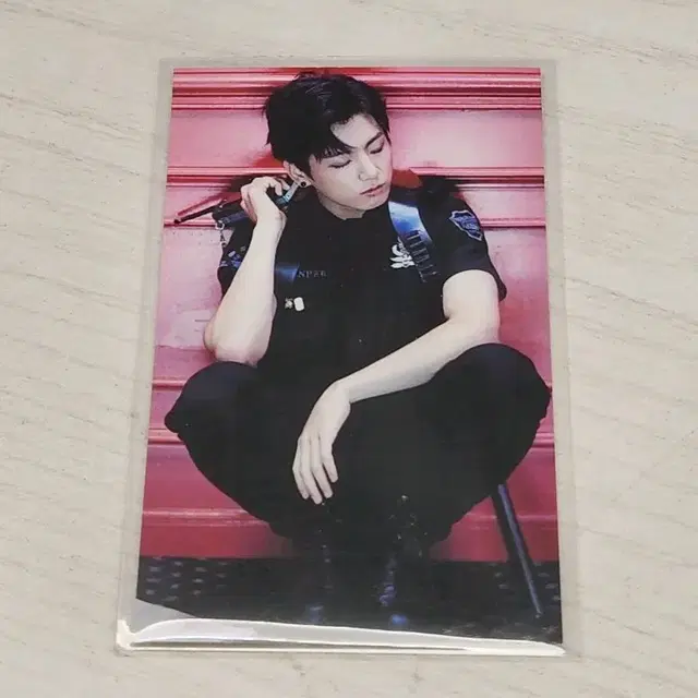 방탄 정국 쩔어 포카, 포토카드