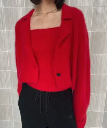 ameri BUSTIER SET SUPER SOFT CARDIGAN