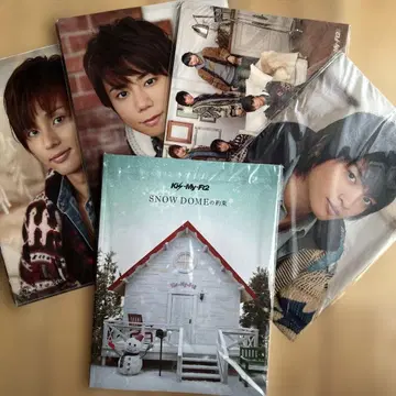 Kis-My-Ft2 SNOW DOME의 약속 팜플렛 클리어 파일 4장