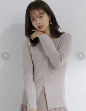 프로포션 바디 드레싱 전후 2WAY 골지 니트 베이지