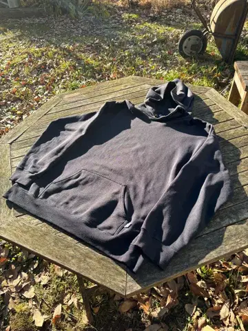 DISCUS 블랙 후드티 L MADE IN USA