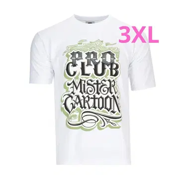 프로클럽 미스터 카툰 티셔츠
