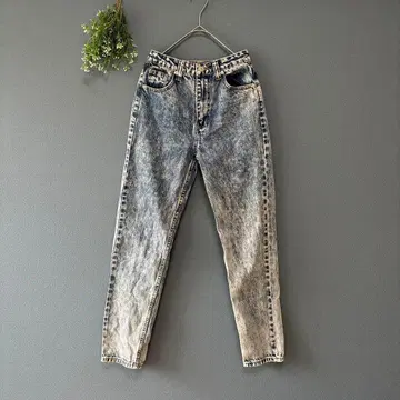 에디트 씬 [S] 성숙 캐주얼 개성있는 그라데이션 테이퍼드 데님