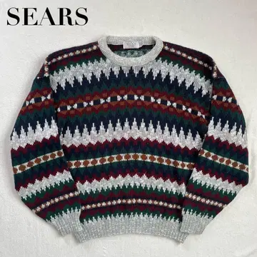 80년대 USA제 SEARS 시어스 아크릴 니트 스웨터 XL