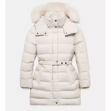 zara 다운 아이보리 M