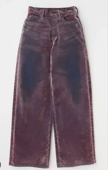 MOUSSY VELVET DENIM PINK