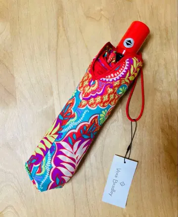 [ 새상품 ] Vera Bradley 우천 겸용 접이식 우산 원터치 개폐