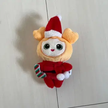 트와이스 지효 봉제 인형 크리스마스