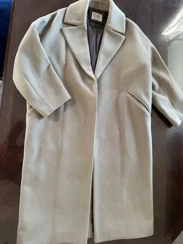 새상품급 IENA Manteco 베이지 체스터 코트 size 36