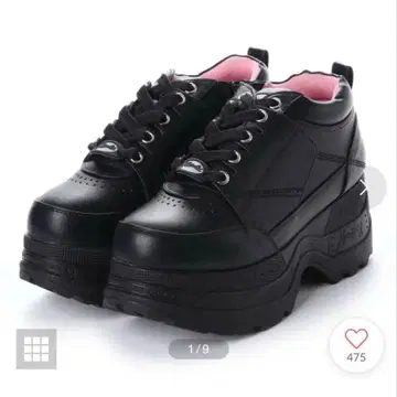 통굽 스니커즈 블랙 YOSUKE