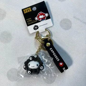 산리오 블랙 미야쿠미야쿠 시나모롤 시나몬 입체 마스코트 스트랩