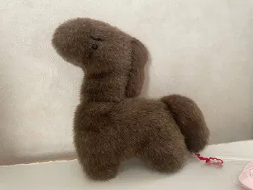 카타오카 메리야스 봉제 인형 작은 말 군