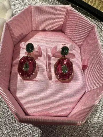 스와로브스키 드롭 귀걸이