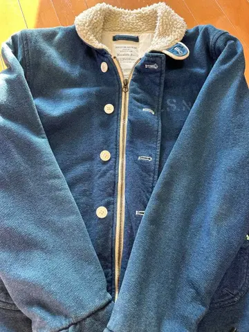 구제 의류 N-1 덱 자켓 houston 보아 안감 USN 23