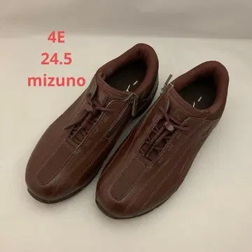 새상품 미즈노 사이드 지퍼 스니커즈 워킹 4E 24.5